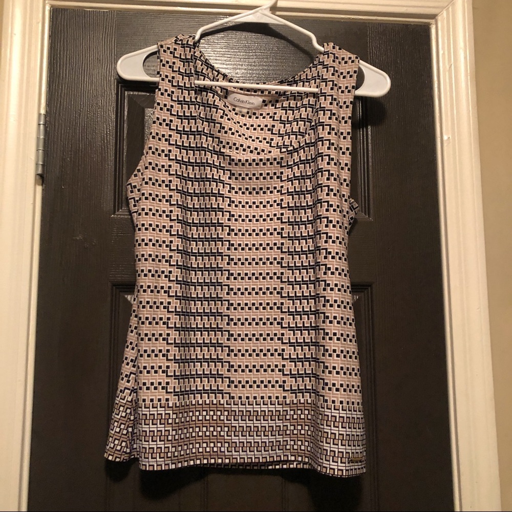 Calvin Klein Sleeveless Blouse
